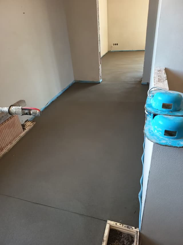 Hotový suchý potěr - realizace společností AD Podlady