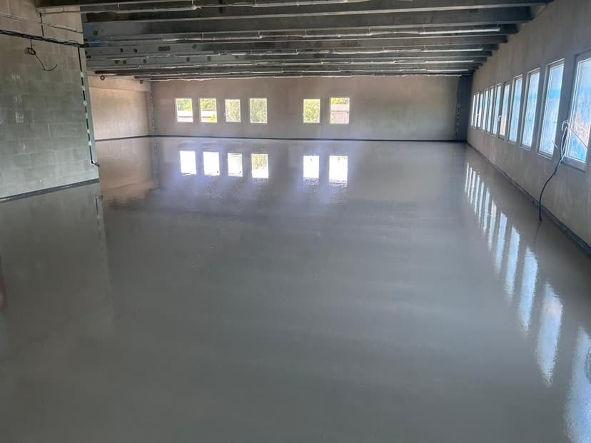 1. Ukázka realizace z fotogalerie litých podlah společnosti AD Podlahy